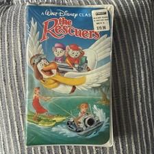 The Rescuers (VHS 1992) Walt Disney Clam Shel...