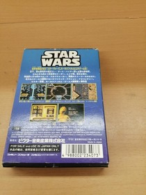 Star Wars Vicr Famicom Game Episode 4/ Hope with Box & Manual Used