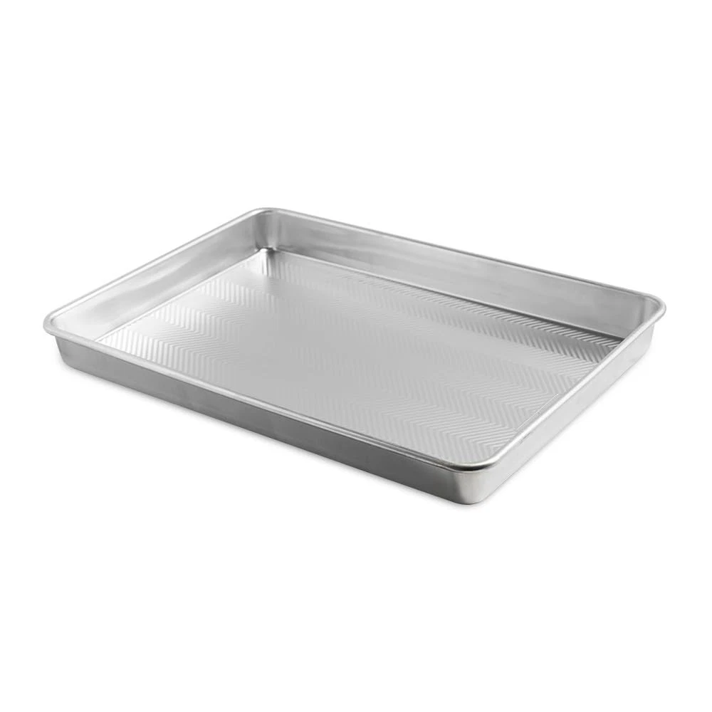 Nordic Ware Prism 21x15 inch Extra Large Baking Pan, XL Capacity, Textured Na...