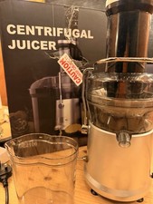 Centrifugal Juicer 1200W 75mm Feed Chute 2-Speed High Juice Yield 650ml Jug