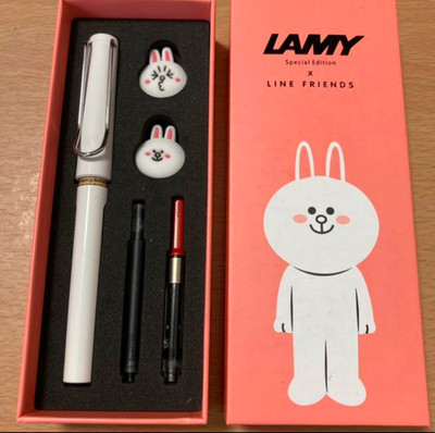 LAMY x LINE Fountain Pen Line Friends Limited Edition Cony white From