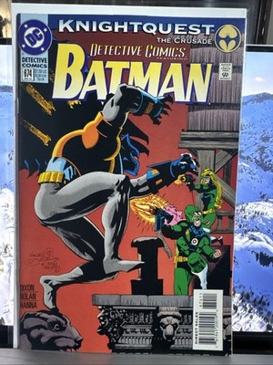 DETECTIVE COMICS #674! KNIGHTQUEST THE CRUSADE! VF/NM 1994 DC COMICS