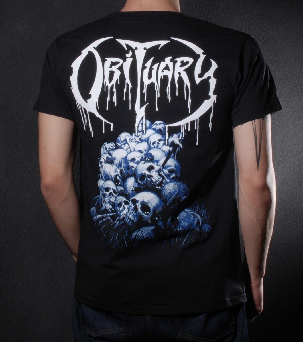 Obituary - Cause Of Death (FOTL) Black T-Shirt | eBay UK