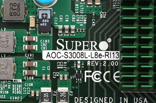 SuperMicro 12Gb/s 8-Ports PCIe x8 SAS Host Bus Adapter P/N: AOC-S3008L-L8e-RI13 - Picture 5 of 5