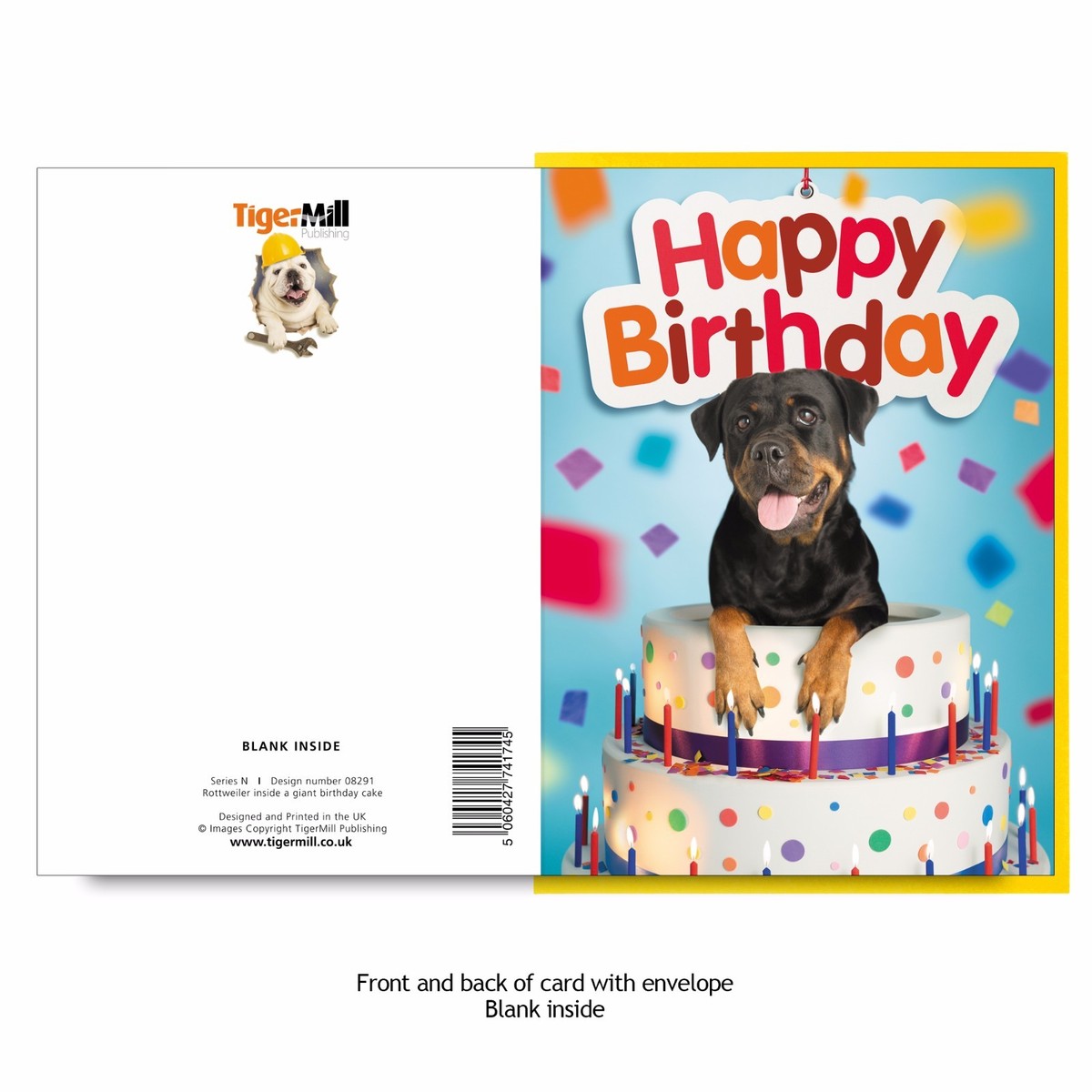 Letter A Wildflowers Ornate Pencil Drawing Birthday Card