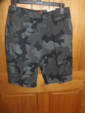 ARIZONA JEAN CO - BOYS - CARGO SHORTS - SIZE 16REG  RET 34   BBLK-53-10x2 