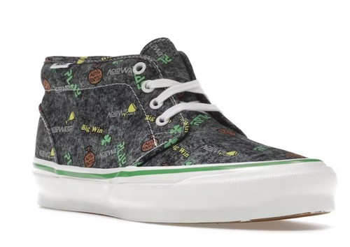 Vans Vault UA OG Chukka LX x Fergus Fergadelic Purcell, lavaggio acido, taglia UK 8 nuovo - Foto 2 di 7