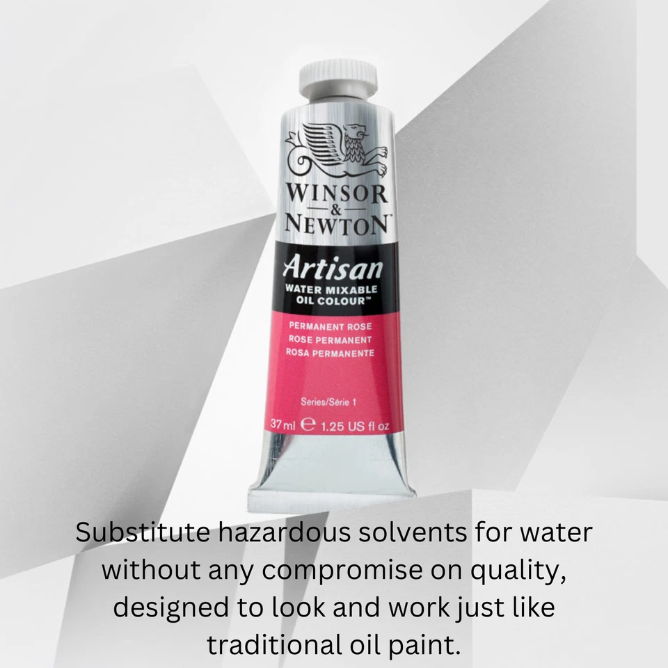 Winsor & Newton Artisan Water Mixable Oil Colour Set, Lightfast, Painting - Image 2 of 4