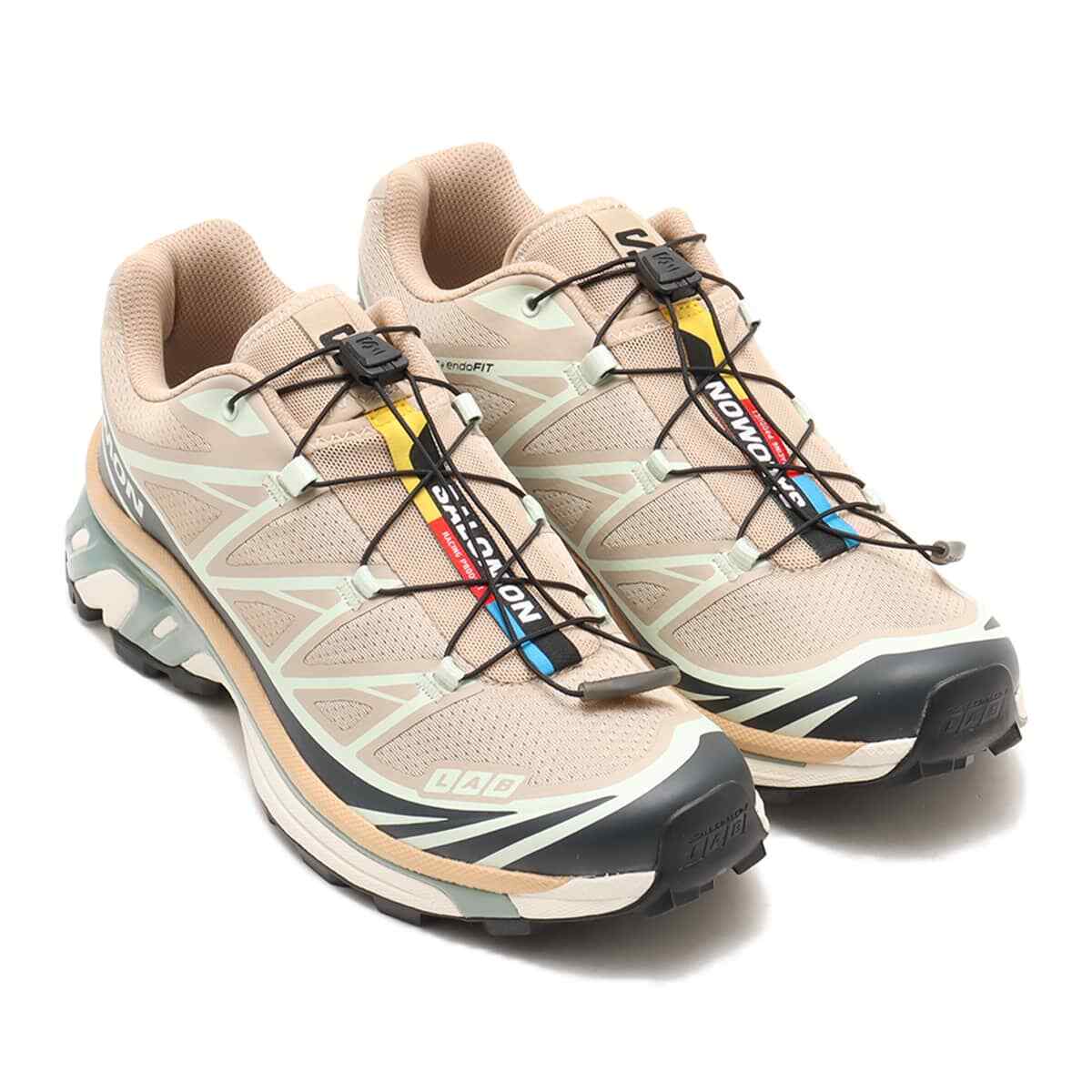 SALOMON|SNEAKERS (XT-6 (Oxford Tan/Carbon/Clearly Aqua) L47737400 Salomon XT-6 Oxford Tan Carbon Clearly Aqua (Men's