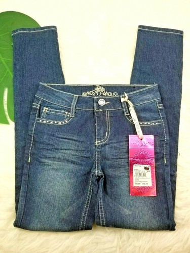Low Rise Bedazzled Skinny Jeans Size 