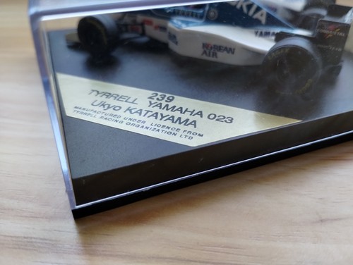 Modellino Onyx 1995 F1 Ukyo Katayama Tyrrell Yamaha 023 scala 1:43 - Foto 6 di 23