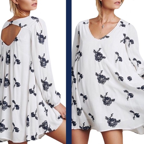 Navy White Boho Swing | eBay