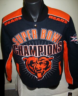 CHICAGO BEARS Ultimate SUPERBOWL XX CHAMPIONSHIP Cotton Jacket