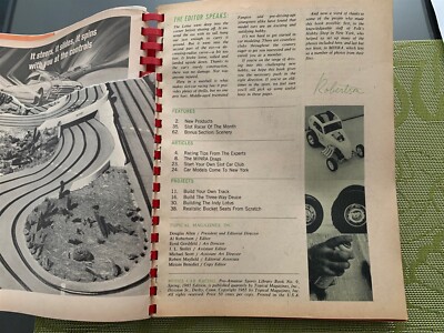 1/24 COMB BOUND MAGAZINES - SLOT & MODEL CARS - 5 VOLUME 1