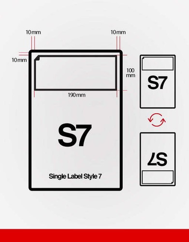 ETIQUETAS S11, S17, S16 Integradas Autoadhesivas EBAY y AMAZON Direcciones Hojas Pegajosas - Imagen 5 de 5