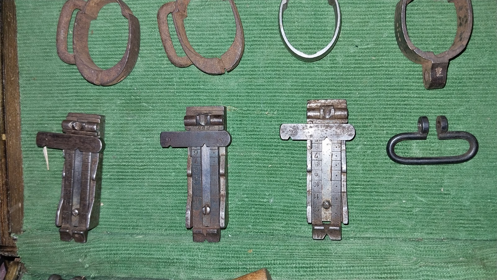 rear sites and barrel rings for British Enfield eBay