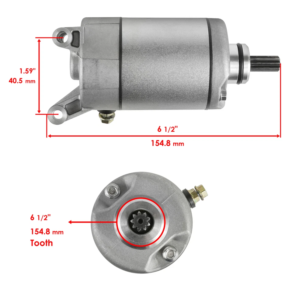 Arranque compatible con Polaris Ranger 570 / Ranger Crew 570 2015 2016-2025 4014909 4014290 Foto 2 de 4