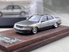 ZD FW 1:64 Gray VIP LS400 XF10 UCF10 Sedan Sports Model Diecast Metal Car BN
