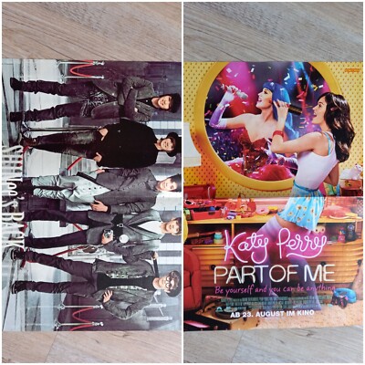 Katy Perry Shinee's Back Poster Sammlung Gr. M