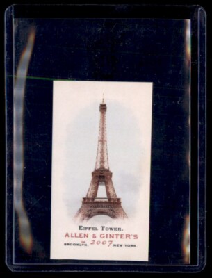 2007 Topps Allen & Ginter Mini Back Eiffel Tower #30
