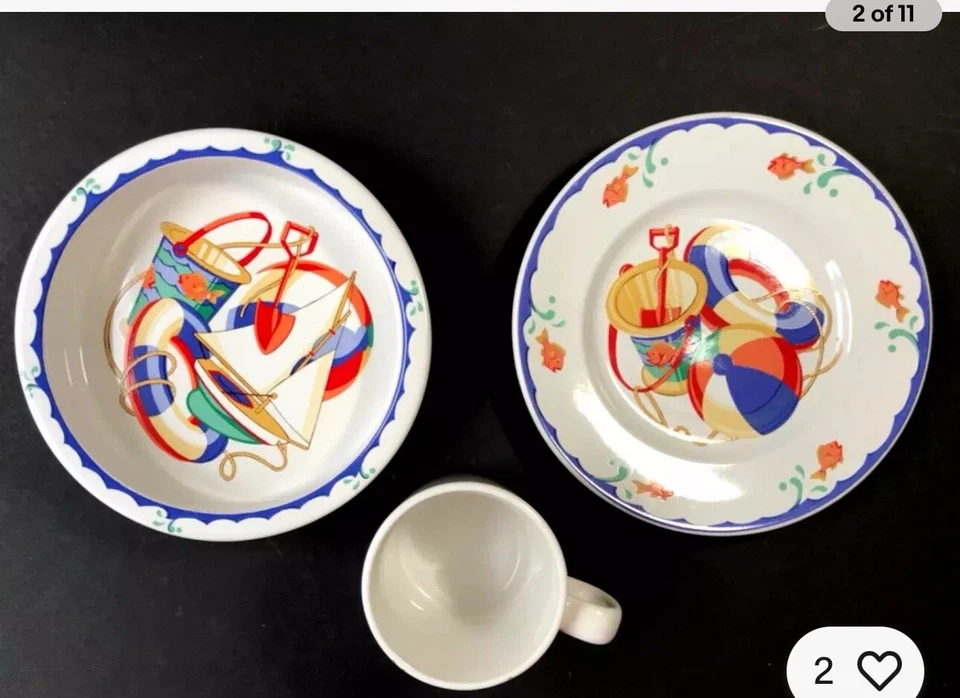 Platos marineros para niños Tiffany And Co. Foto 2 de 4