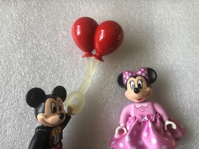 LEGO Duplo Disney Mickey Mouse With Balloon & Minnie  Mouse Mini Figures