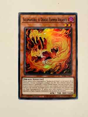 Yu-Gi-Oh!   Salamander, der fliegende Flammendrache   MZMI-IT002   SR (1Ed)   NEUWERTIG