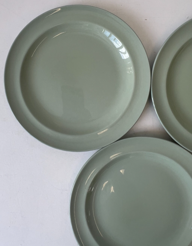 Wedgwood, Celadon, Etruria & Barlaston, Green, Salad Plates, Set Of 3 (a) - Picture 2 of 8