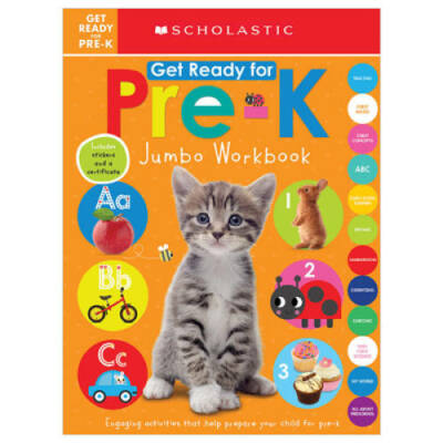 Jumbo Workbook: Get Ready for Pre-K (Scholastic Early Learners) - VERY GOOD