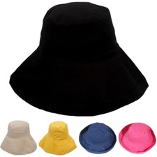 Women Ladies Summer Wide Brim Sun Hat Casual Outdoor Cap Fisherman Hunting Hat