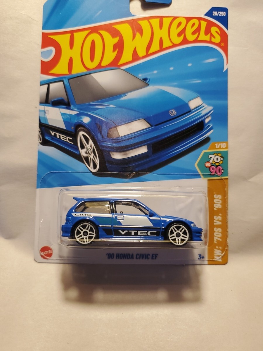 ミニカー Hot Wheels '90 HONDA CIVIC EF TH Amazon.com: Hot Wheels '90 Honda Civic EF : Toys & Games