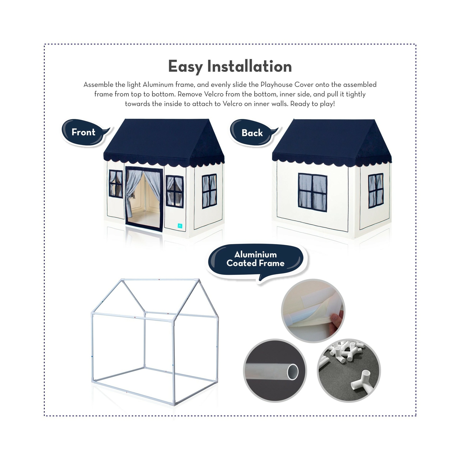 petite maison playhouse tent