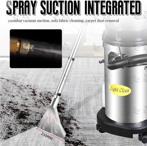 Commercial Carpet Cleaner Extractor Household Cleaning Machine Vacuum Washer 60L - Picture 5 of 24