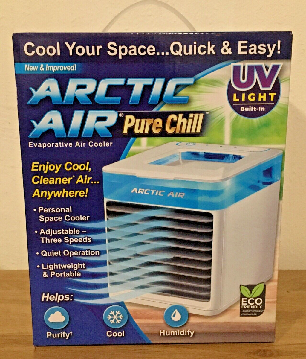 Arctic Air Pure Chill NEW AND IMPROVED Evaporative Air Cooler