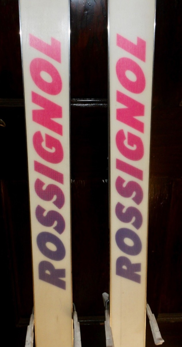 ROSSIGNOL 650 SERIES MADDY TRI-CORE SNOW SKIS 170CM w/TYROLIA 540
