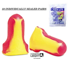 LL1 UNCORDED Disposable Foam Earplugs Sleep Aid Noise Reduction 32dB, 50 PAIR