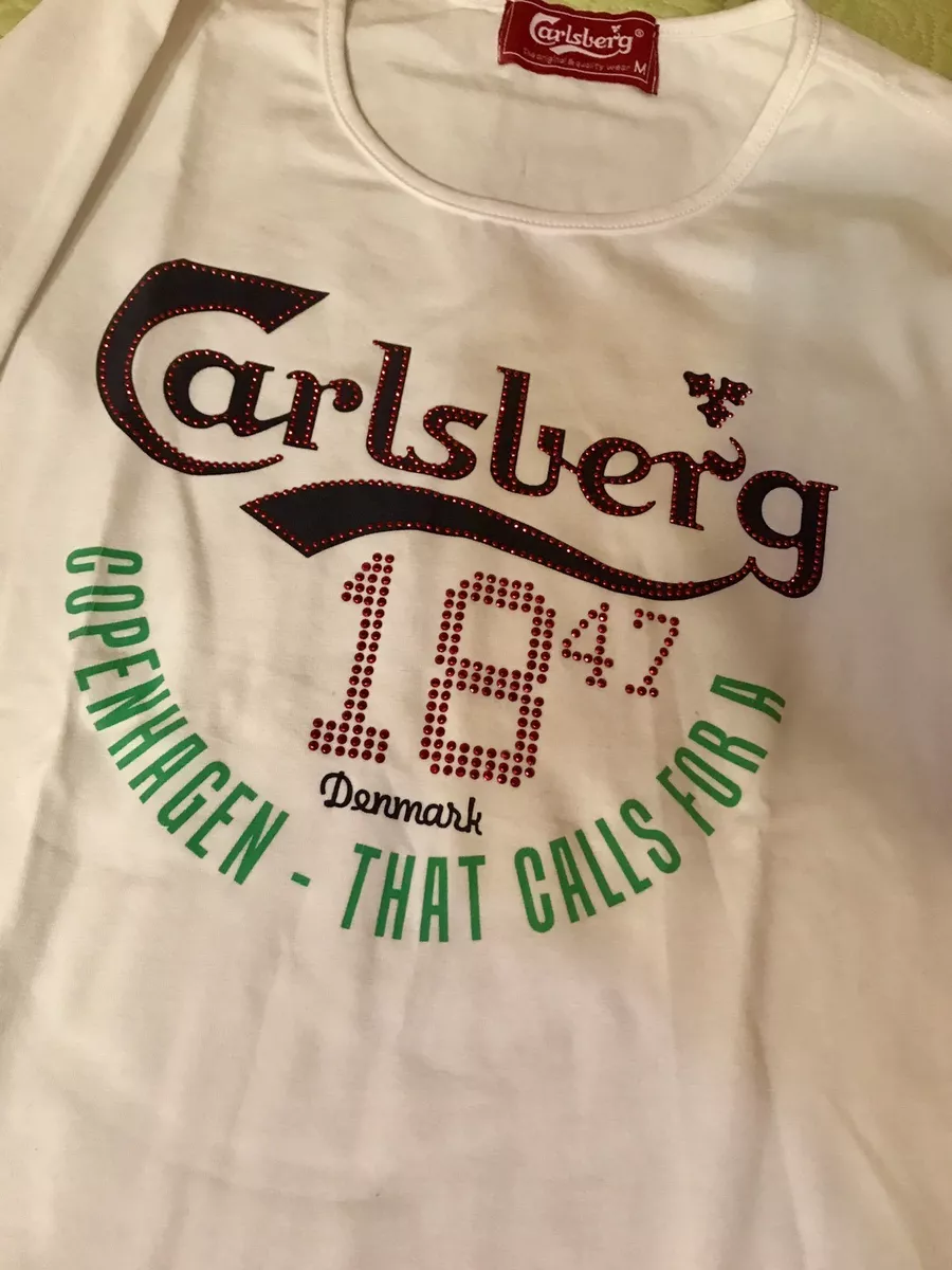 T shirt top donna carlsberg