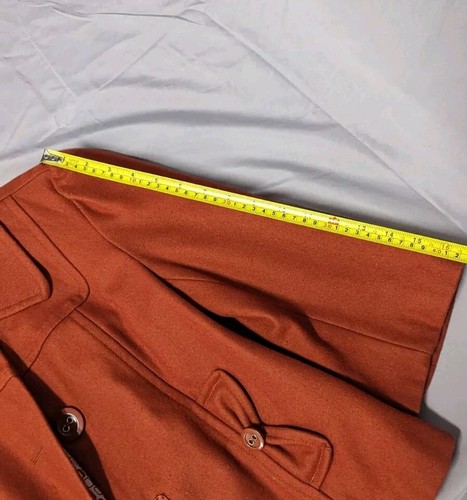 Chaquetón Mujer Tul Ropa Original Color Naranja Lana Talla Grande - Imagen 6 de 7