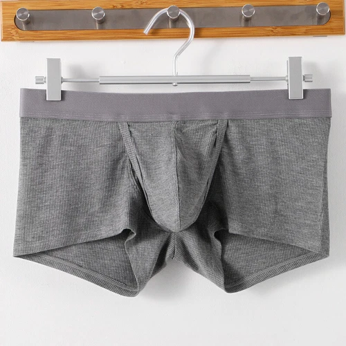 Mens Panties Breathable Boxer Brief Separate U Pouch Elastic Waistband Underwear - Bild 15 von 22
