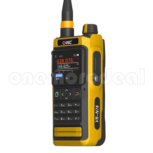 VR-N76 IP67 Portátil UHF VHF Doble Banda IP67 2 Vías Radio Bluetooth GPS APRS/BSS - Imagen 16 de 56