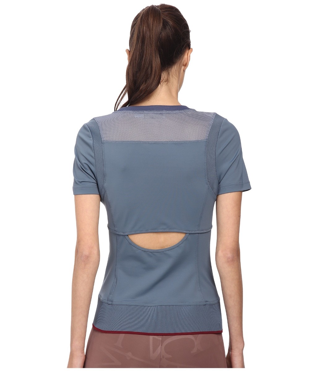 adidas Stella McCartney M ポロシャツ スコート青 adidas by Stella McCartney スコート - ブルー | アディダス