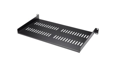 vented cantilever shelf for sever rack 10' deep part # CABSHELFV1U