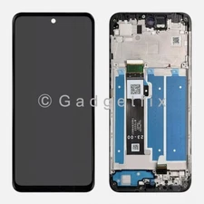 For Motorola Moto G Play 2024 XT2413-2 LCD Screen Touch Screen Digitizer + Frame