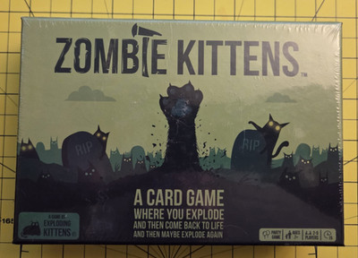 Asmodee Zombie Kittens Party Game, A Card Game From Exploding Kittens Brand New