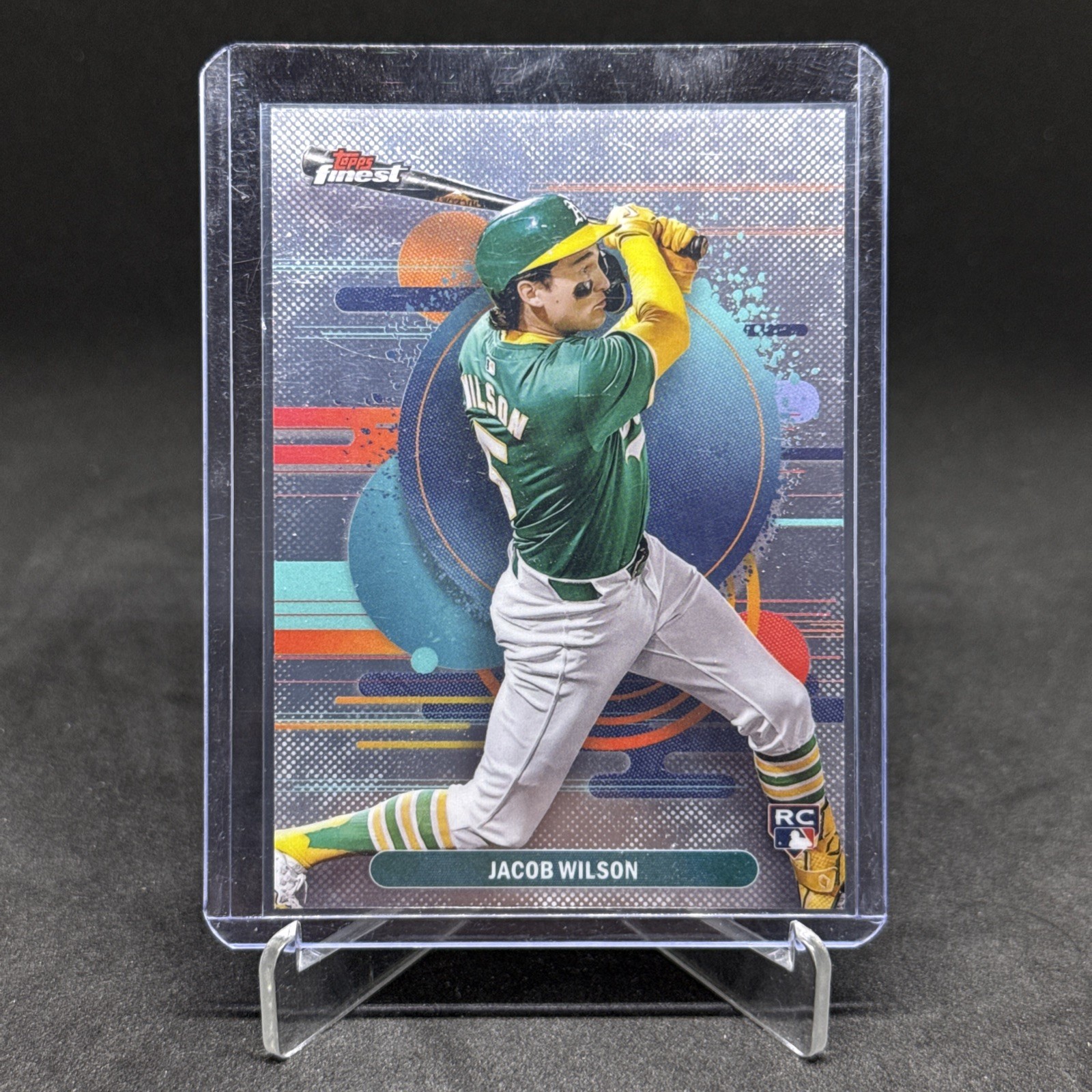 2025 Topps Finest - Uncommon Jacob Wilson #109 (RC) Rookie Card A’s