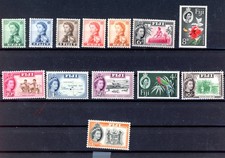 FIJI--Complete Set Scot #163-#175