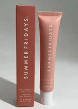 Summer Fridays Lip Butter Balm Birthday Cake Hydrating Vegan Lip Treatment 15 oz