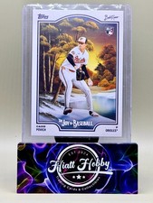 2025 Topps Bob Ross Baseball - Cade Povich #83 (RC)