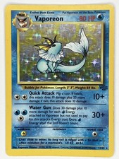 Vaporeon #12 Prices | Pokemon Jungle | Pokemon Cards Vaporeon #12 Prices | Pokemon Jungle | Pokemon Cards