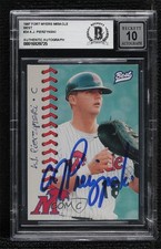 BAS 1997 Best Fort Myers Miracle AJ Pierzynski #24 BGS Authentic Auto ow6